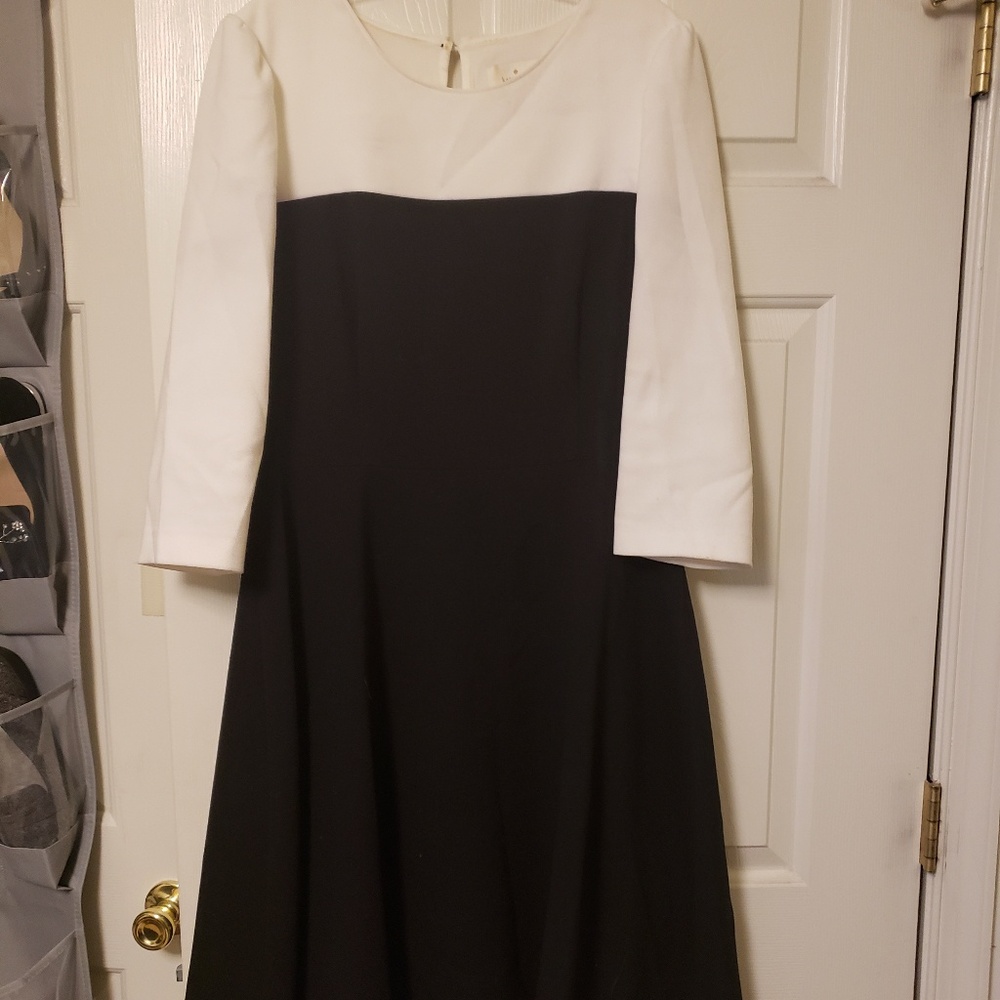 Kate Spade black and white dress